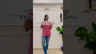 9 days 9 easy steps of garba 😍 #garba  #gujratgarba #navratrispecial