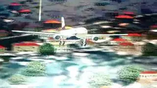 A330 LANDING IN MADEIRA FUNCHAL (CAM RECORDED, SORRY FOR THE QUALITY)