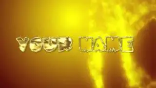 GOLD Intro Template #14|Sony Vegas Pro 11+| By: MAnoDew