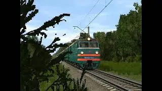 [TrainZ 12] ВЛ10-541 с пассажирским поездом.