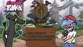Friday Night Funkin' Vs Toothless Dance | How To Train Your Dragon Recap Cartoon (FNF Mod/Meme)
