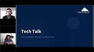 Tech Talk - oCIS Tech Preview