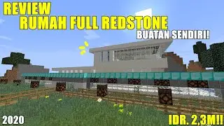 Review Rumah Full Redstone di Minecraft Buatan Sendiri!!