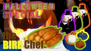 Corndog infused with Thai Sweet Chili Sauce | Quick n Easy Recipe | The BIRD Chef HALLOWEEN Special