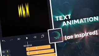 Text Animation Tutorial [ae inspired]