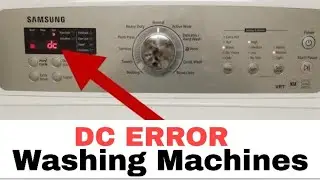 Samsung Washing Machine DC error fixed | Fix Washing Machine Issues