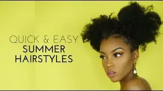 QUICK & EASY SUMMER HAIRSTYLES | Slim Reshae