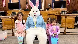 Magical Egg Hunting With Bunny | Easter Egg Hunt | Easter Bunny Video | Good Friday | Triple Sisters