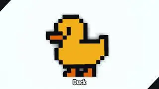 Duck - Minecraft Pixel Art Build | #1
