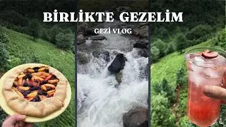 Mini Karadeniz Turu🌱, Elevit Yaylası🌧, Meyveli Tart🧇, Soğuk İçecek Tarifi🍹| Munzevi Vlog