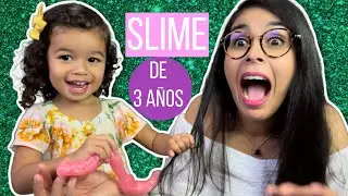 SLIME de 3 AÑOS de mi HIJA 👧 ¡¡Reviviendo SLIME!! 💦