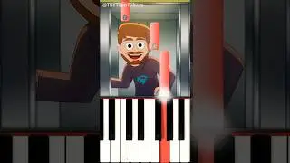 When you are trying to catch the elevator @TheToonTubers - Piano Duet