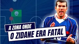 A ZONA MAIS PERIGOSA DO FUTEBOL | Zidane Dominava Esse Setor