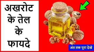 अखरोट के तेल के फायदे || Akhrot Ke Tel Ke Fayde || Walnut Oil Benefits