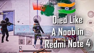 Died Like A Noob | Playing in Redmi Note 4 | YouTube SEPRON