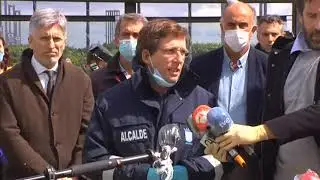 Торговый центр  в Мадриде превратился в огромный морг, где размещаются трупы убитых  COVID-19