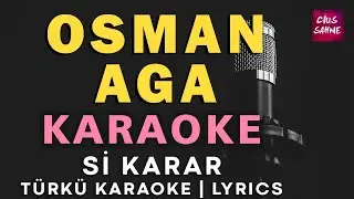OSMAN AGA (Ne de güzel kaşların var) Bağlama Versiyon Karaoke Altyapı Türküler | Si