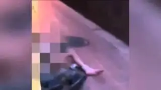 Shocking Moment Couple Caught Having S*X in Magaluf on the Street