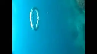 Vórtice toroidal debaixo da auga