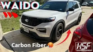 Explorer ST Waido Side Skirts Install