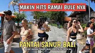 SANUR BEACH, BALI, IS GETTING MORE POPULAR AND CROWDED!