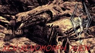 Чужие в Skyrim (TES 5: Skyrim ALIENS mod)