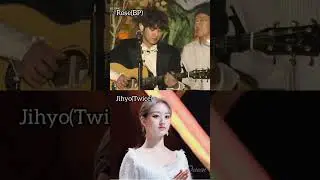 Rosè(BP) VS Jihyo(Twice) || Vocal queens || #blackpink || #twice || #Shorts || Queen