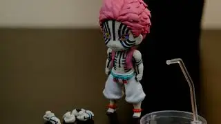Фигурка Figuarts Mini Demon Slayer: Kimetsu no Yaiba – Akaza (9 см)