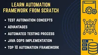 Framework#1 – Automation Framework Concepts, Advantages, Automated Testing Process, Top Frameworks