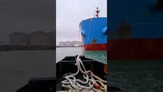Watch The Mooring Operation of a Oil/Chemical Tanker