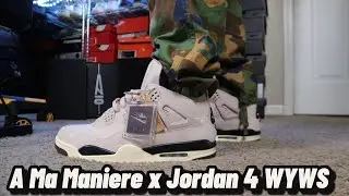 Unboxing the FANCIEST Air Jordan 4s Yet | Nike  A Ma Maniere While You Were Sleeping Review!