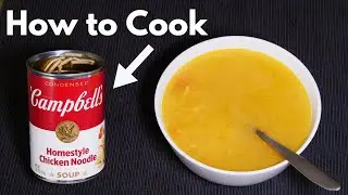 How to Cook Campbell's Chicken Noodle Soup