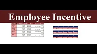 Calculate Incentive with Salary in Excel