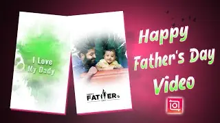 Happy Father's Day Video Editing in Telugu | Father's Day Video Editing 2024