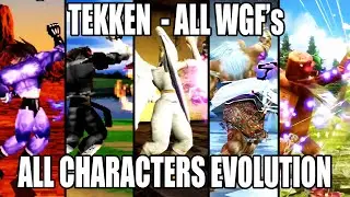 Tekken All EWGF 1994-2022 Evolution All Characters Difference!