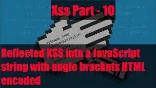 reflected xss into a javascript string with angle brackets html encoded (PART - 10) || lab solutions