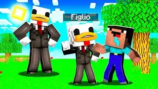 MIO FIGLIO HA UN NUOVO AMICO SU MINECRAFT