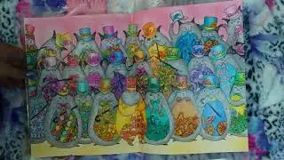 Что я раскрасила за месяц? Июль 2018