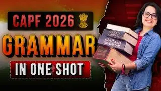 Complete CAPF Grammar In One Shot | All Rules, Concepts & Practice