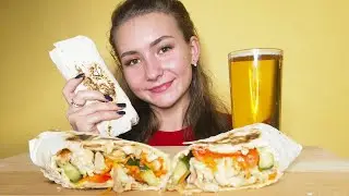 МУКБАНГ | ШАУРМА | Что с моим зубом? | не АСМР #мукбанг