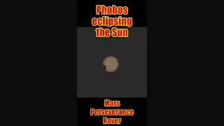 Total Solar Eclipse: Martian Style! #mars #eclipse #NASA #sun #phobos #moon #martian #space #foryou