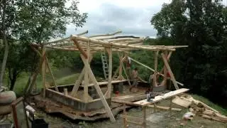 Wood Frame for Straw workshop