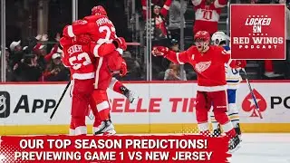 Our Top Season Predictions! | Previewing Game 1 Against the New Jersey Devils