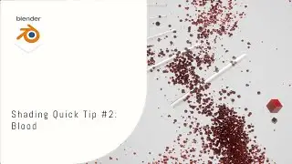 Blender Tutorial | Shading Quick Tip #2: Blood