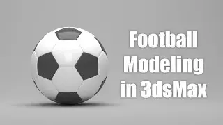 Football Modeling in 3dsMax 