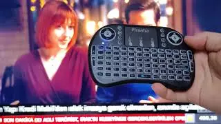 Piranha Kablosuz Mini Klavye İnceleme 2385 (A101)- Android TV'de Mini Klavye Kullanımı