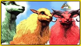 Crafting 50 Ascendant Megalodon Saddles! - Ovis Taming! - Ark - Caballus Map - Ep 32