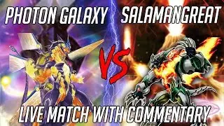 Yu-Gi-Oh! Photon Galaxy Vs Salamangreat - Full Match (April 2019)