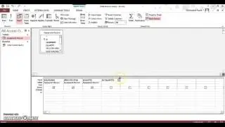 Calculated Query into Report