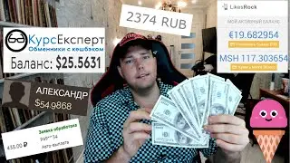 ТОП 5 сайтов для заработка денег в интернете на которых я заработал 6000 рублей, без вложений
